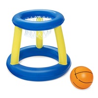 Bestway� 61 x 59cm Inflatable Basketball Hoop & Ball Pool Game UV Resistant