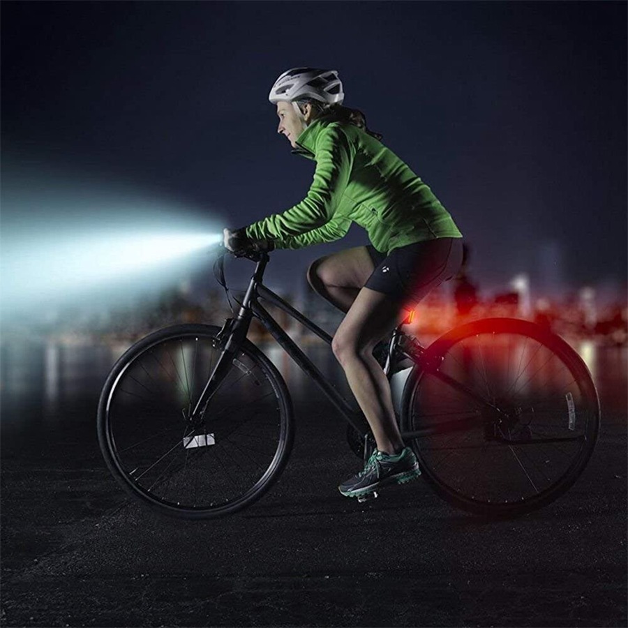 Bicycle Bike Lights Set Waterproof Front Rear LED Light Lamp USB Rechargeable AU