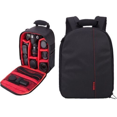 Camera Bag Waterproof Shockproof SLR DSLR Case Backpack For Canon Sony Nikon