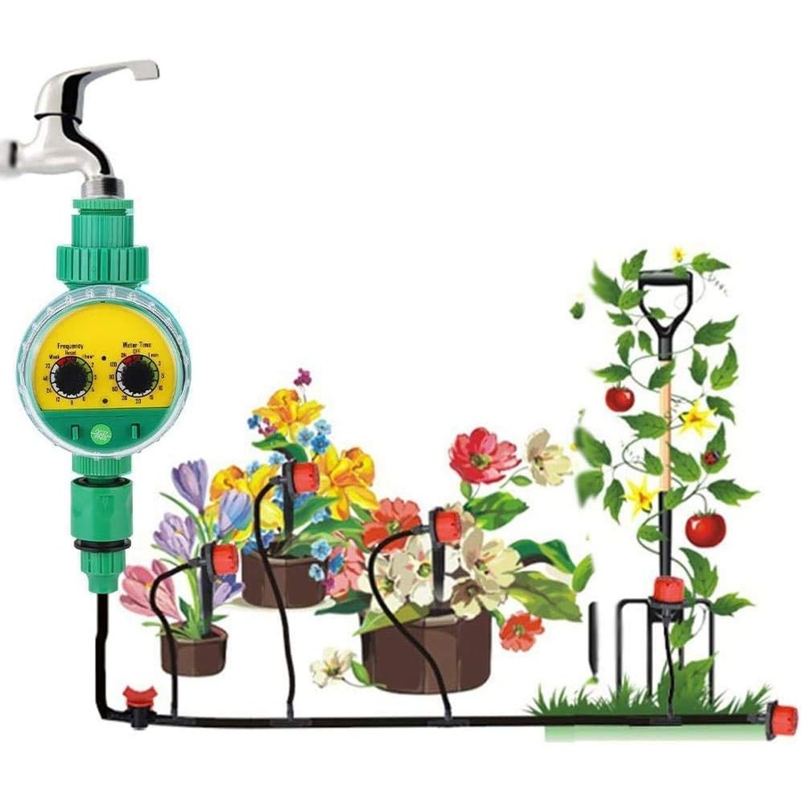 Electronic Water Tap Timer For Garden Hose AUTO Watering Irrigation Controller