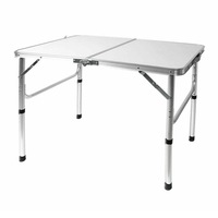 Folding Camping Table Aluminium Portable Picnic Outdoor Foldable Tables BBQ