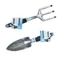 Heavy Duty Garden Hand Tools Anti Rust Plant Polished Aluminium Cultivator Transplanter
