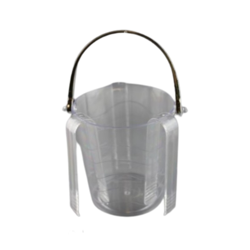 Buy Ice Cube Bucket with Food Tong Beer Wine Champagne Cooler Ice