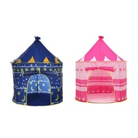 Indoor Outdoor Kids Playhouse Play tent Pop Up Castle Princess Girls Boys Gift