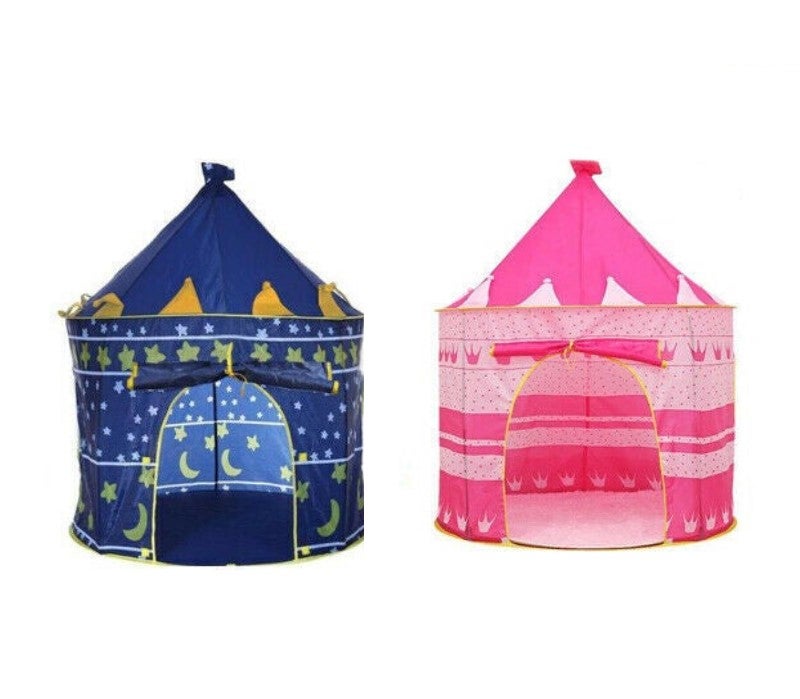 Indoor Outdoor Kids Playhouse Play tent Pop Up Castle Princess Girls Boys Gift