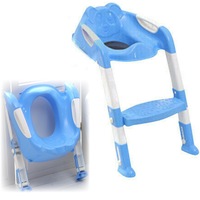 Kids Toilet Ladder Training Toilet Non Slip Baby Toddler Step Potty Seat Trainer