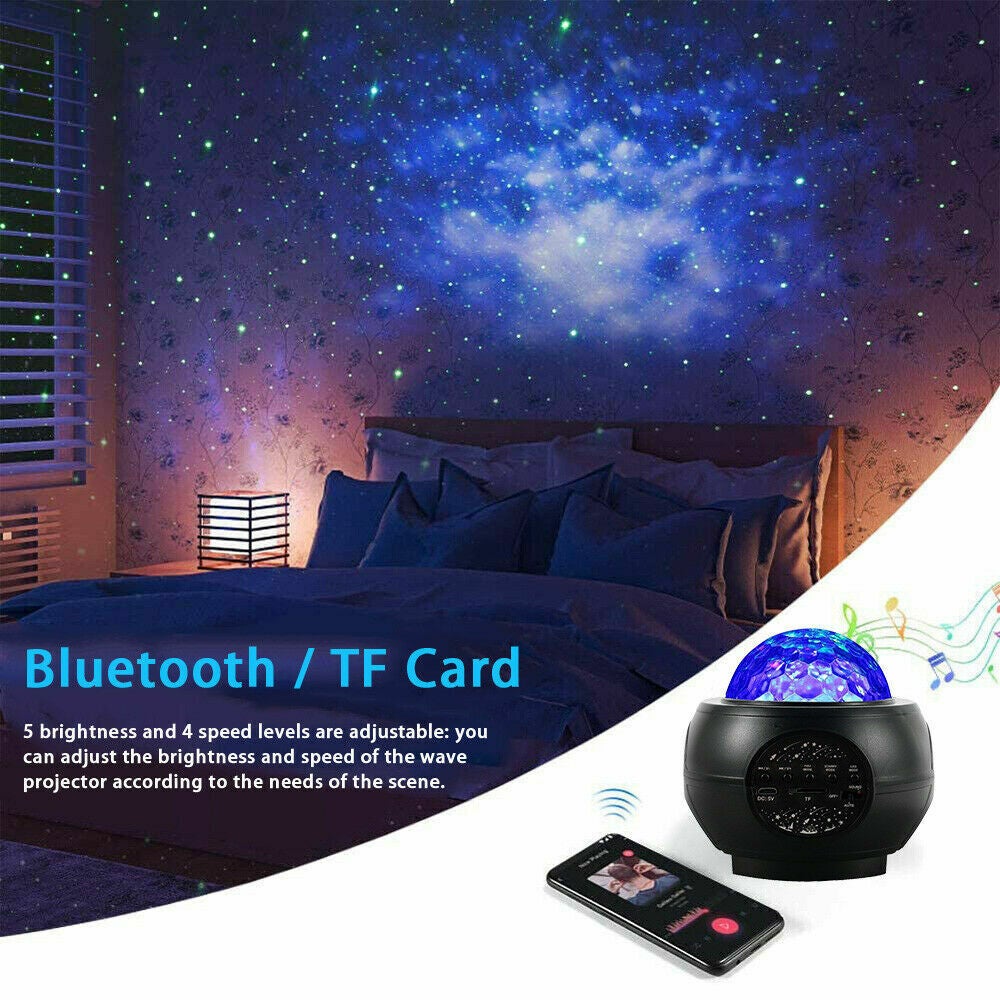 MASO LED Car Roof Star Light,Interior Atmosphere Decorative Galaxy Lamp,Starry Sky Night Projector with Adjustable USB Power 