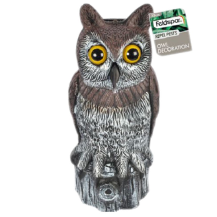 Owl Pest Deterrent Repel Garden Decoration 30cm Deterrent Garden Scarecrow