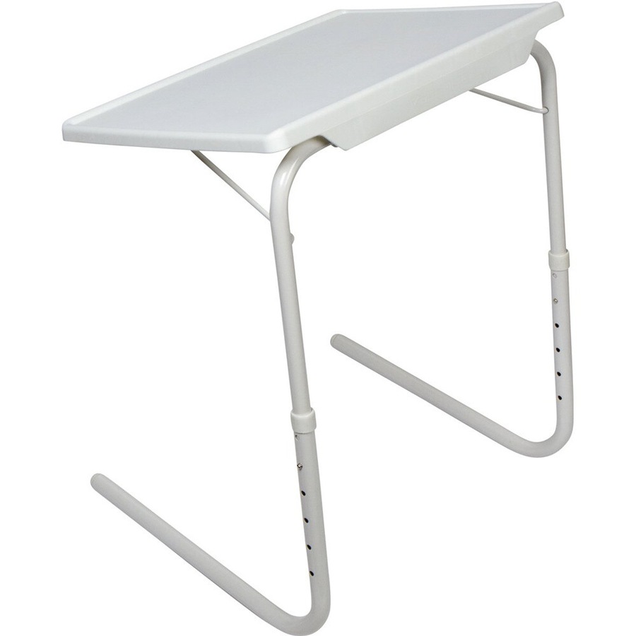 Portable Foldable Table Laptop Adjustable Tray Bed Desk TV Dinner Mate Office