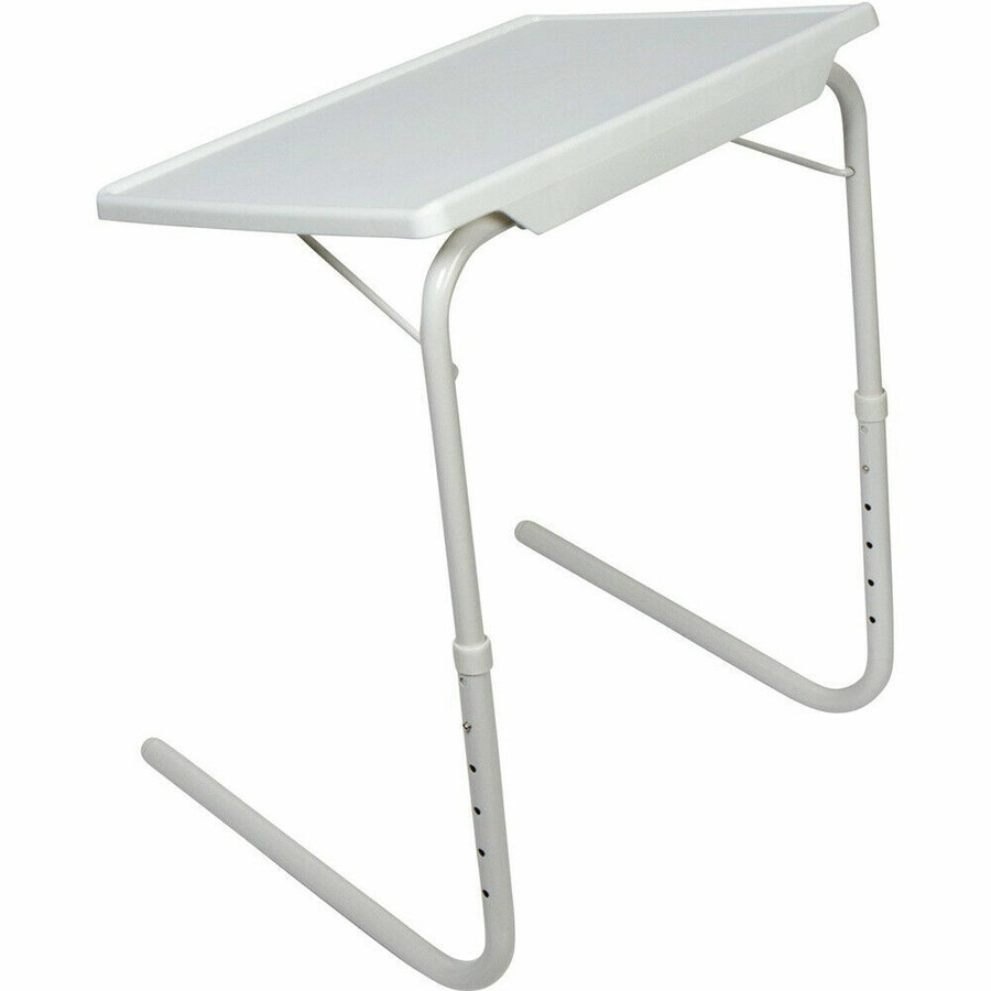 Portable Foldable Table Laptop Adjustable Tray Bed Desk TV Dinner Mate Office