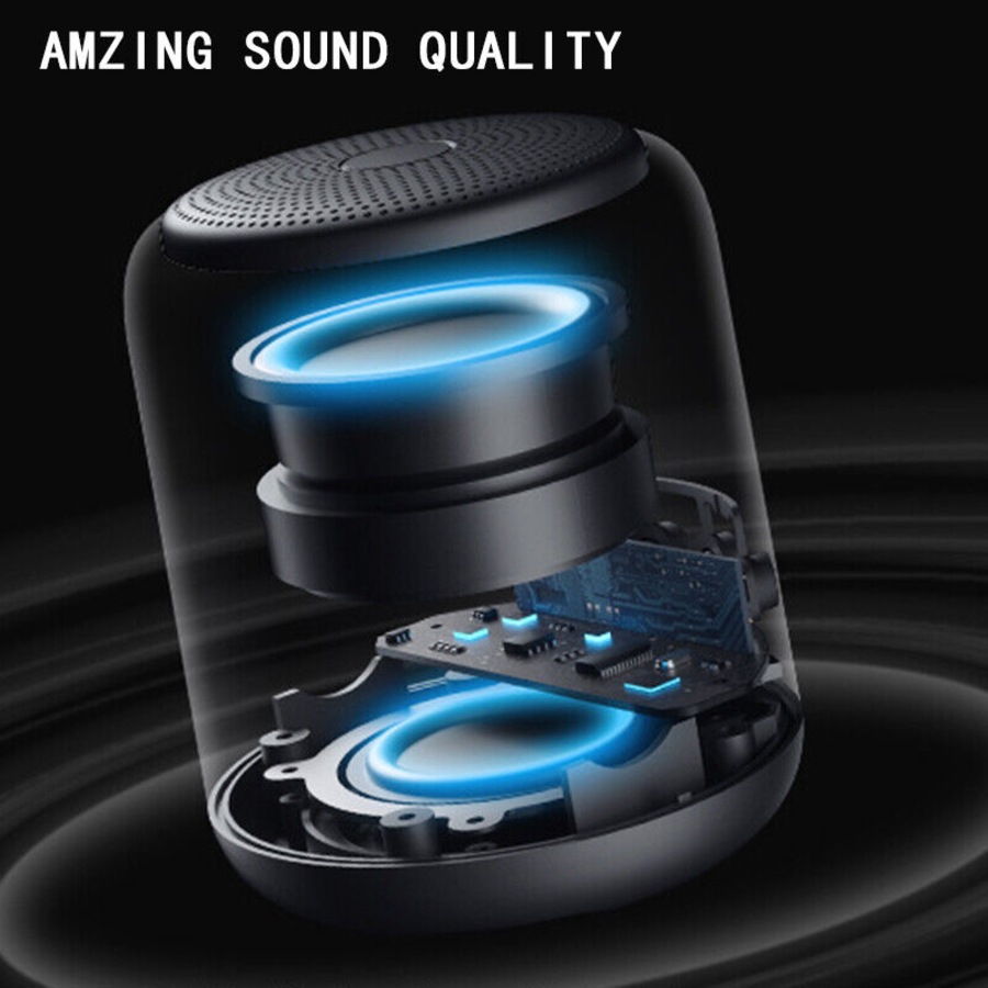 Portable Wireless Bluetooth Speakers Stereo Bass Outdoor Radio USB/TF/ Radio