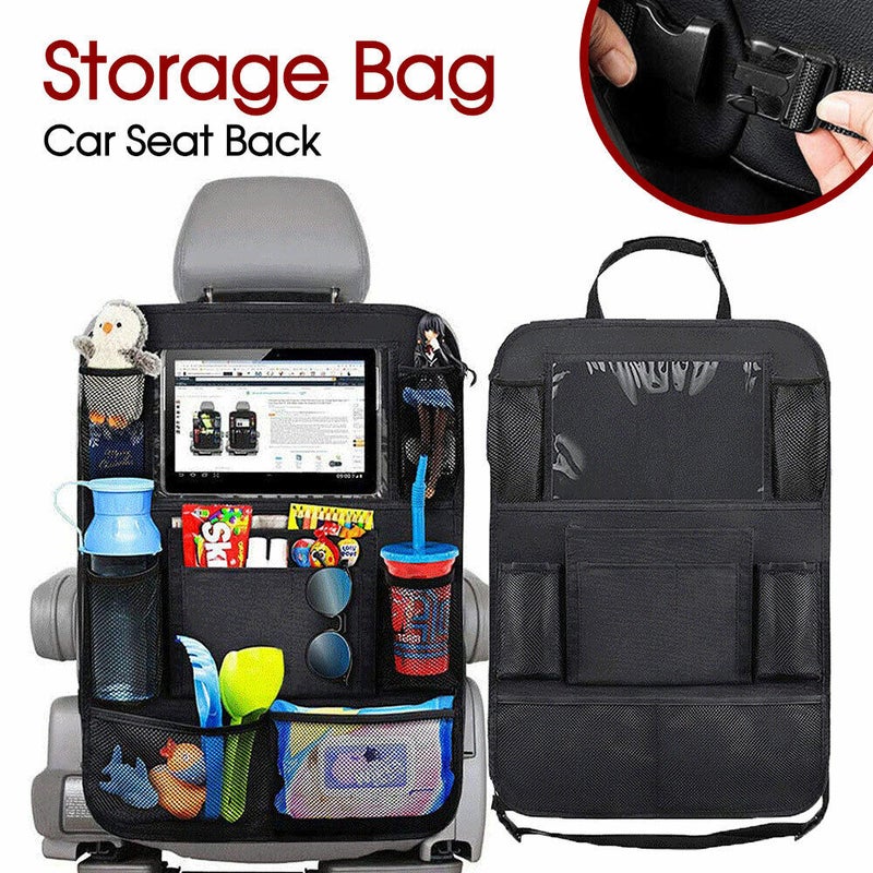 Buy Premium Car Seat Back Organiser Multi Pocket Storage Bag Organizer  Holder Travel - MyDeal