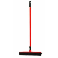 Rubber Broom For Dog Cat Pet Hair Car Windows Handle Sweeper Squeegee Floor NEW