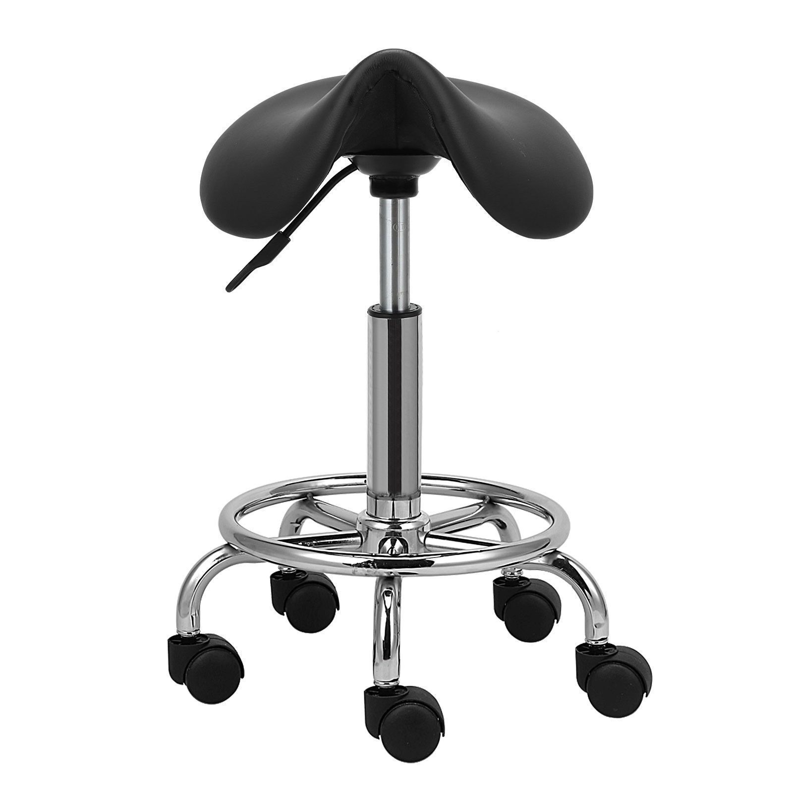 Saddle Salon Stool Massage Barber Hairdressing Swivel Chair Hydraulic Lift AU