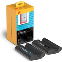 KODAK PHC-80 Cartridge & Paper for KODAK/AGFA Postcard Size (100 x 148 mm) Photo Printers, 80 Photos
