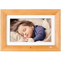 KODAK RDPF-700V 7-inch IPS Photo Frame with 4GB Internal Memory and Photo Music Video & Calendar Function, Burlywood