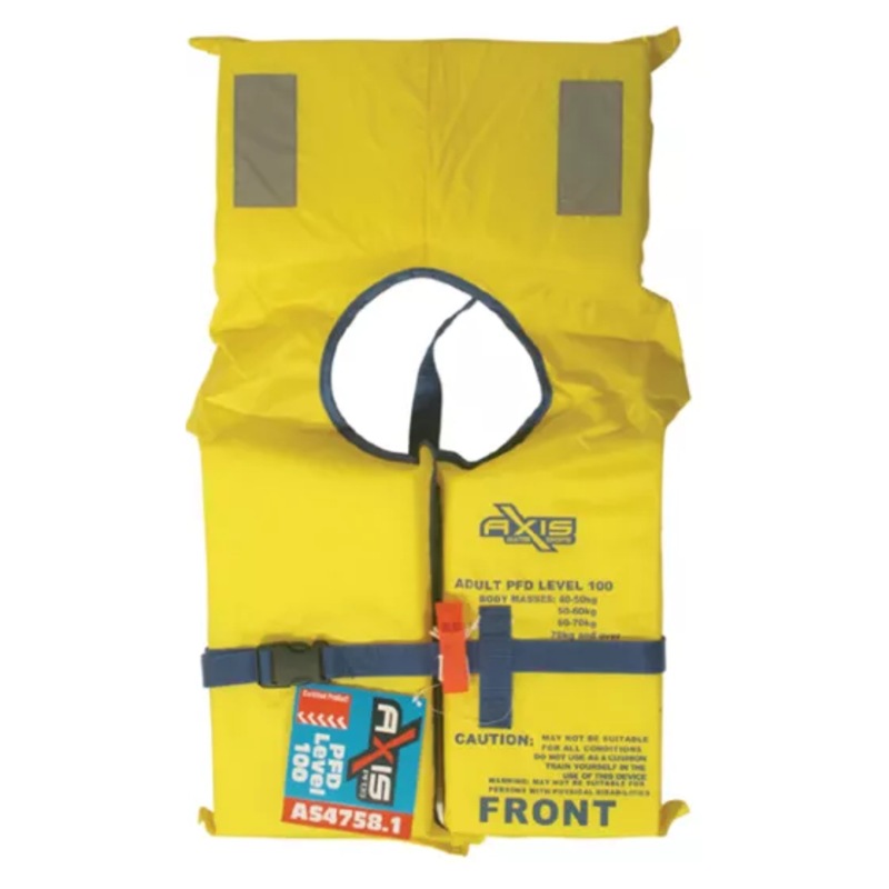 Buy Adult L100 Foam Standard Life Jacket MyDeal