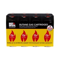 Butane Gas Cartridge - 4 Pack