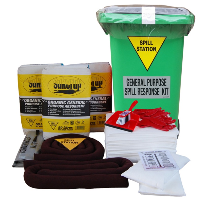 Buy General Purpose Spill Kit 200L Suitable For Solvents