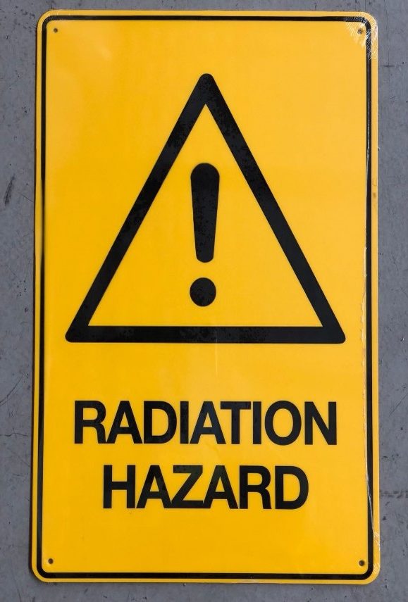 Buy Radiation Hazard Sign 300 x 450 mm - MyDeal Australia