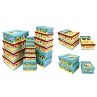 bulk 2 Xmas Beach Fun Gift Box Set 18 2 Assort Various Sizes Present 43x16cm