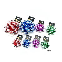 bulk 24 2 Tone Gift Bow 7.5cm Assorted Cols