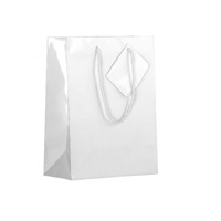 bulk 24 Large Matte White Gift Bags 26x32cm