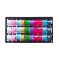bulk 30 Roll Ribbon Sheer 3Mtr 38mm Displayed Box