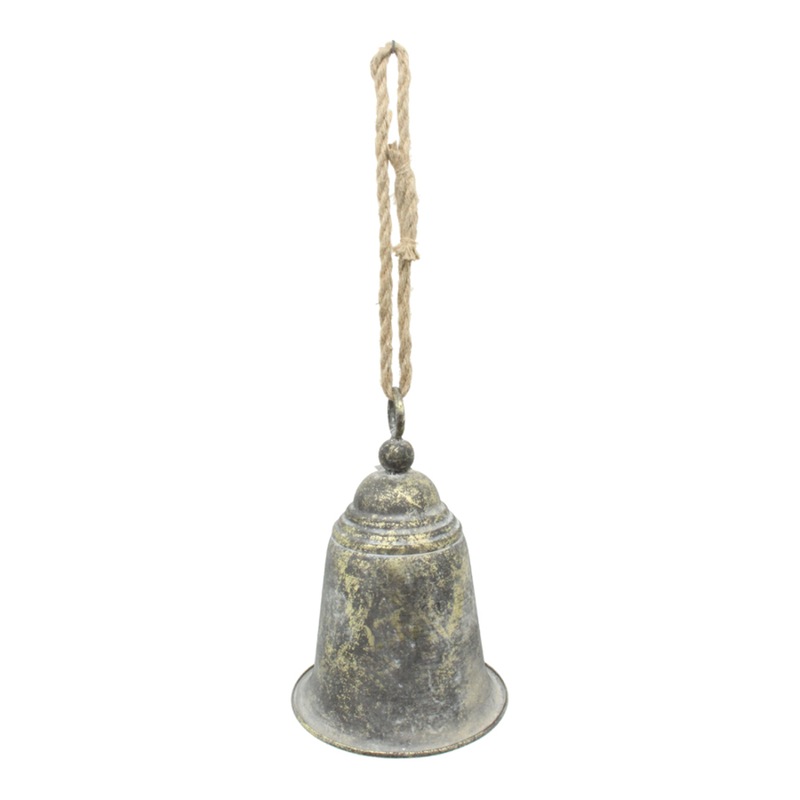 Buy Large Hanging Bell W Rope 20x28cm MyDeal