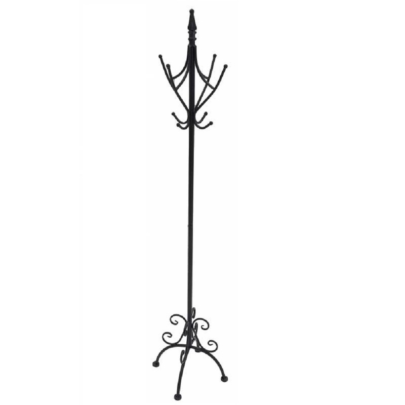 Buy Set 2 Provincial Metal Coat Stand Black Hat Clothes Bag Hanger Rack