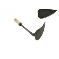 DeWit 2906 - 300mm Korean Handhoe, Right Handed (Ash Wood Handle)
