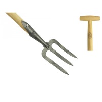 DeWit 3095 - 110mm Hand Fork (400mm Ash Wood T-Handle)
