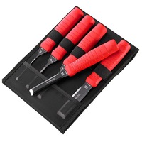 Hultafors 390005 - EDC Chisel Set of 5 (Contains 6mm, 10mm, 12mm, 16mm & 25mm Chisels)