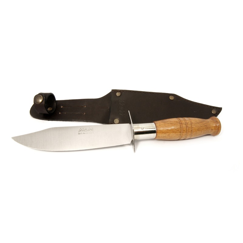 Buy MAM_70 135mm Stainless Steel Light Hunting Knife (Wooden Handle