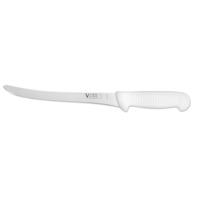 Victory Knives 215022115 - 2.5mm x 22cm Stainless Steel Filleting Knife (White Plastic Handle)