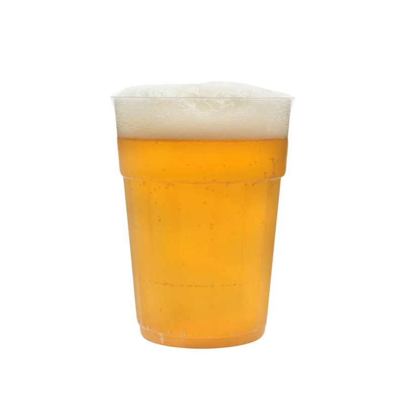 Buy Biodegradable Plastic Beer Cups 425ml Set of 250 MyDeal