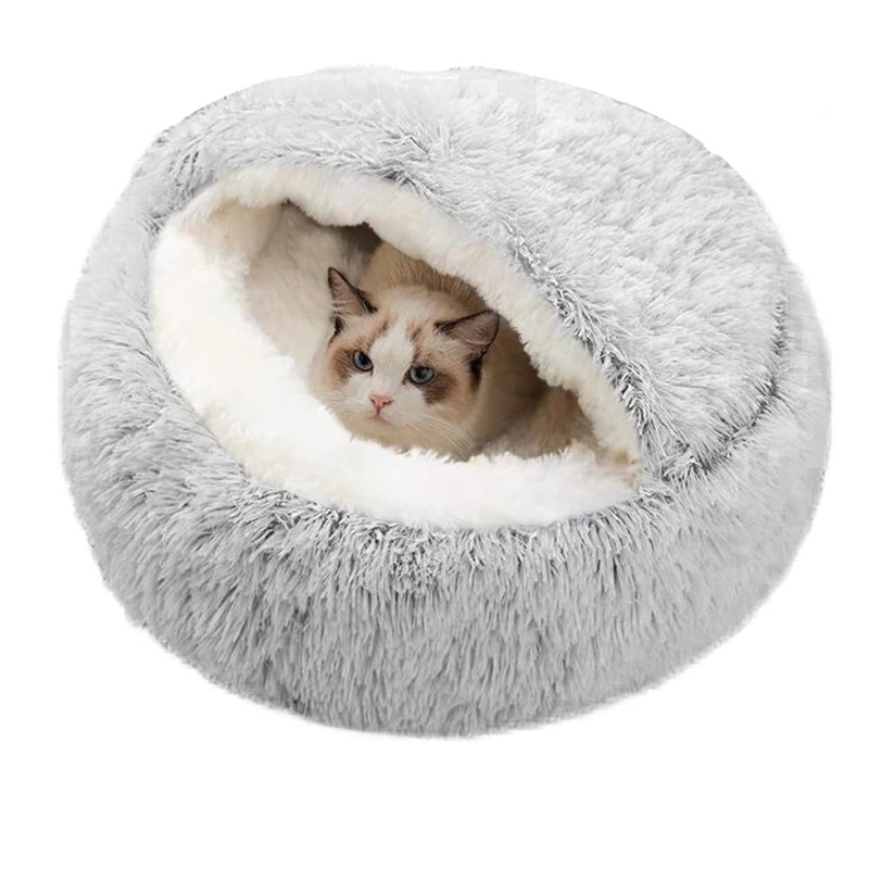 Buy PETSWOL Cozy Burrowing Cave Pet Bed for Dogs and Cats - MyDeal