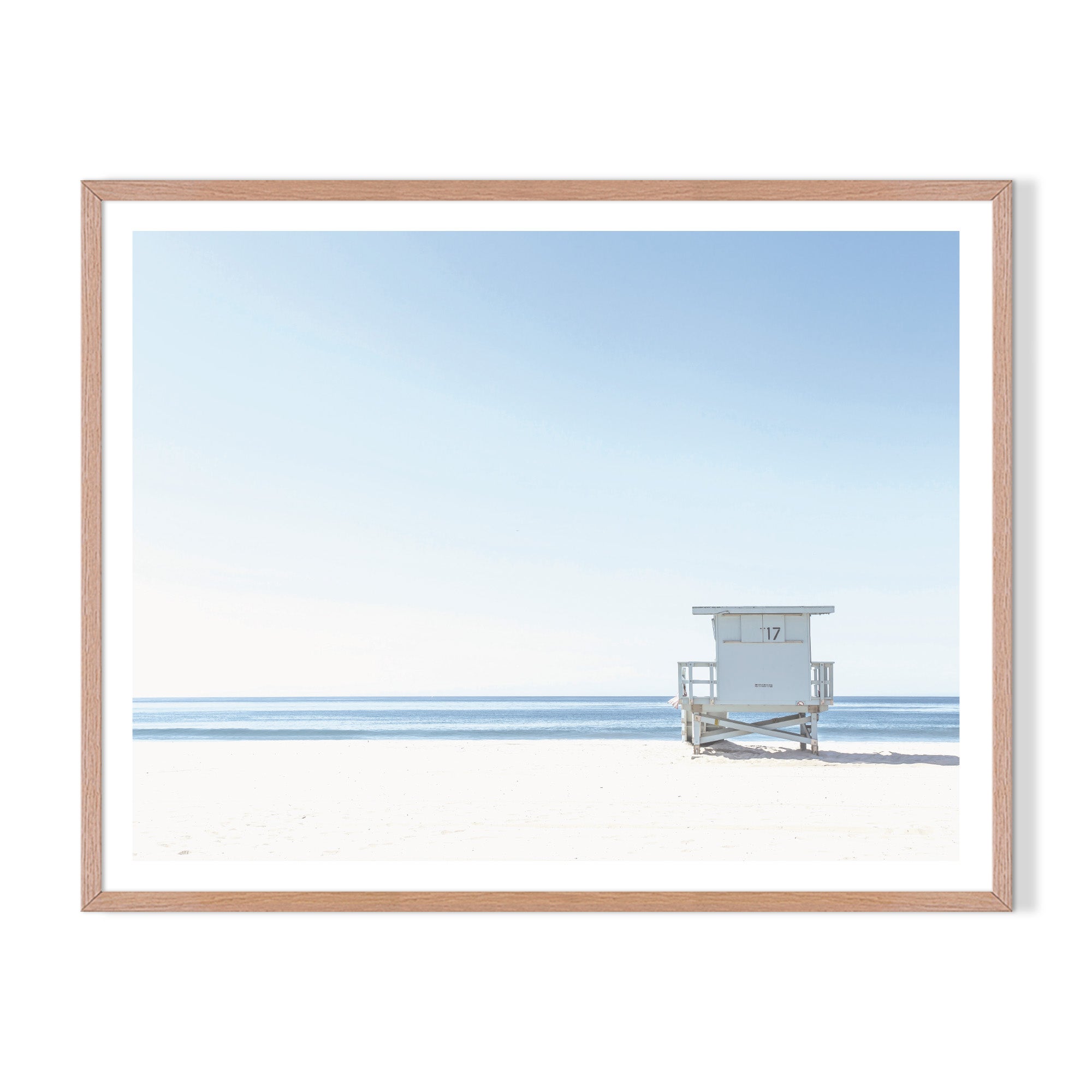 Station 17 Framed Printed Wall Art - Timber