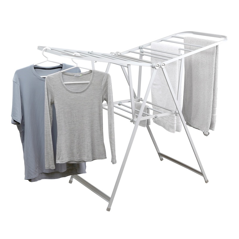 Buy Clothes Airer A Frame All Aluminum Clothesline 19 Rails - 13m - MyDeal