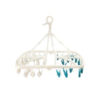 Peg Clothes Hanger Airer Plastic