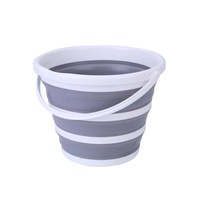 10L Collapsible Storage Laundry Basket Foldable Container With Handled