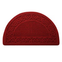 Non-Slip Doormat Durable Home Kitchen bathroom Stairs Floor Door Mat Washable Winered
