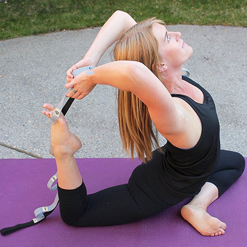 SPORX Yoga Straps 10 loops Lilac