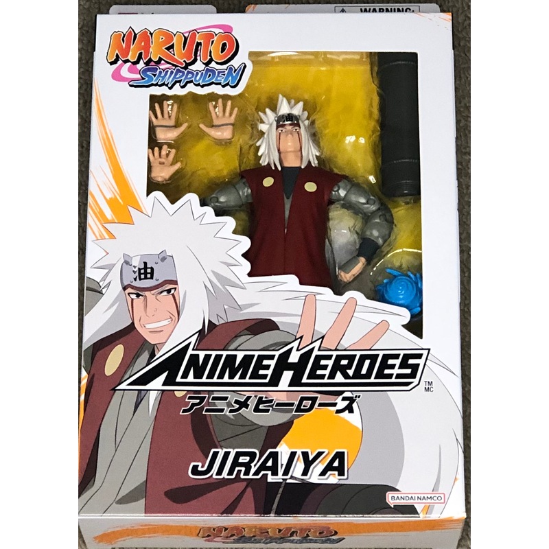 Buy Naruto Shippuden Anime Heroes Jiraiya Action Figure MyDeal
