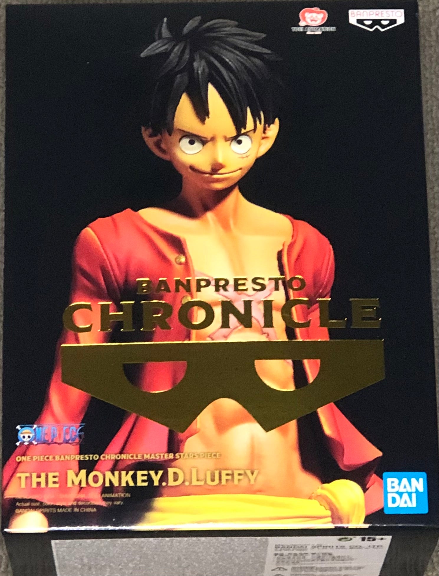 Figurine ONE PIECE - Monkey D. Luffy Chronicle Master Stars Piece - Banpresto