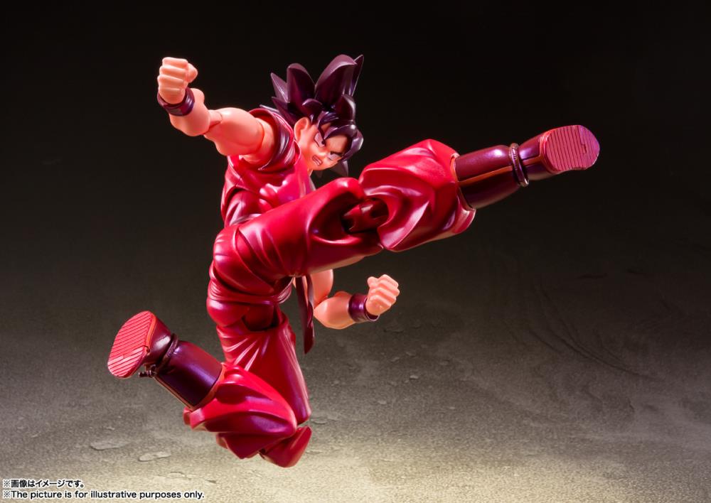 kaioken goku action figure