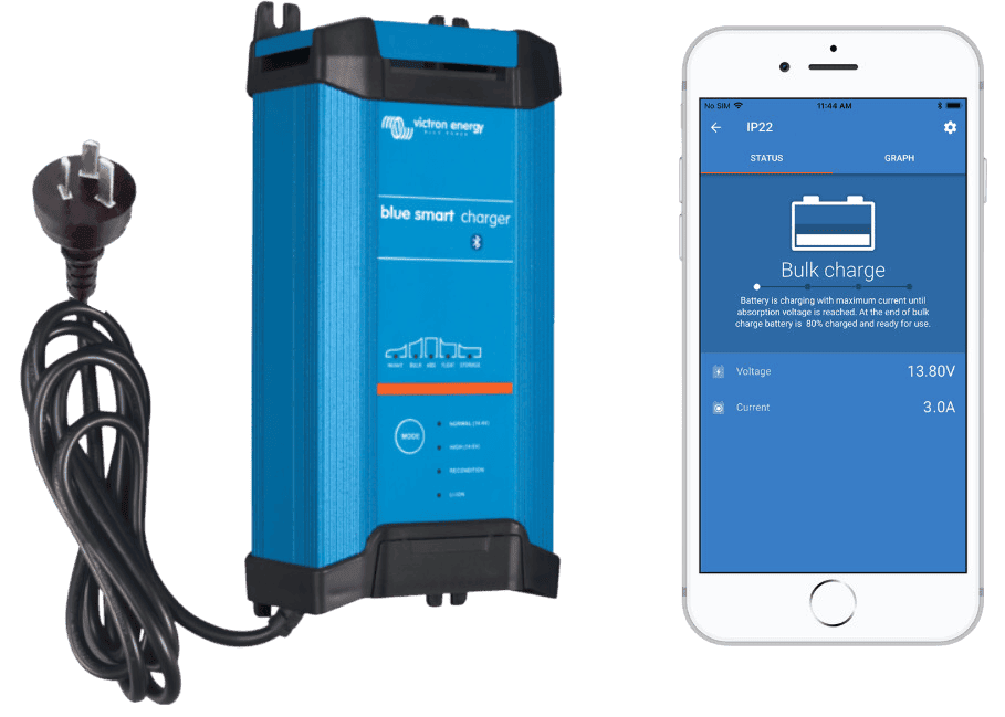 Victron 12V 30A Blue Smart IP22 12/30 AU/NZ Battery Charger Australia