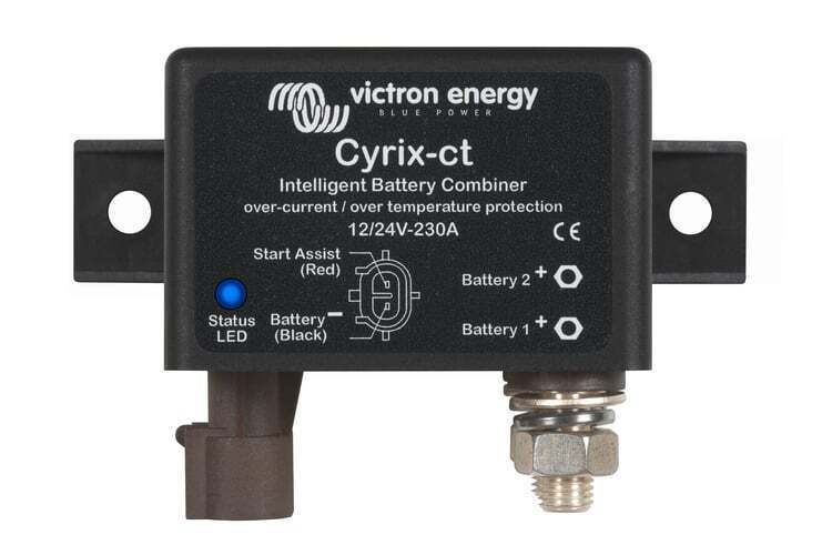 Victron Cyrix-ct 12/24V-230A intelligent battery combiner - VSR (Voltage Sensitive Relay)