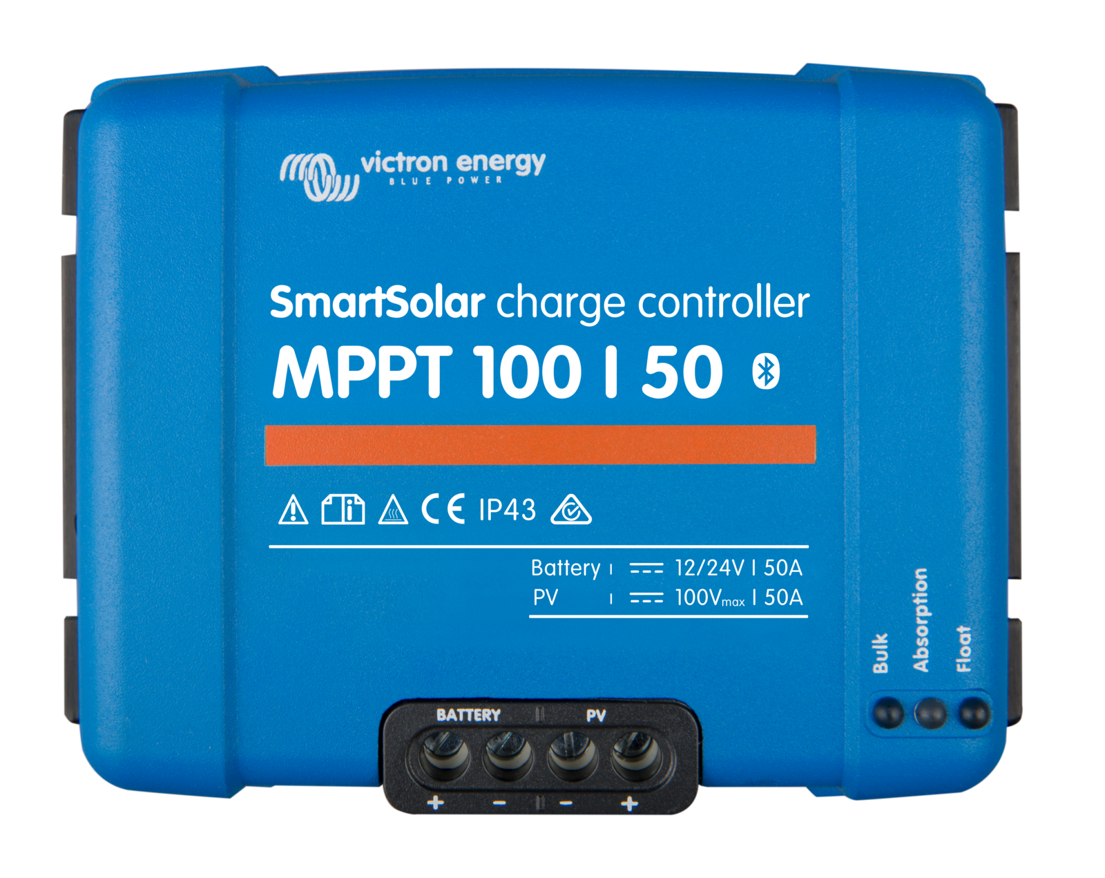 Victron SmartSolar MPPT 100/50 (12/24-50A) Bluetooth Solar Charge Controller