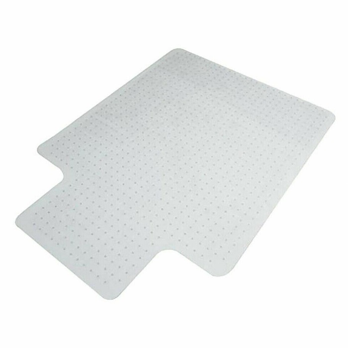 Hard Floor Chair Mat Thick Vinyl Protect Plastic Office Work 135X114CM